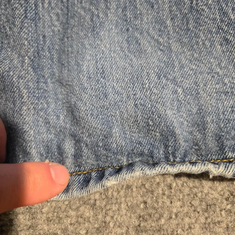 VTG Levis 501 Button Fly Jeans Mens 40x30 Blue Medium Wash 90s Straight